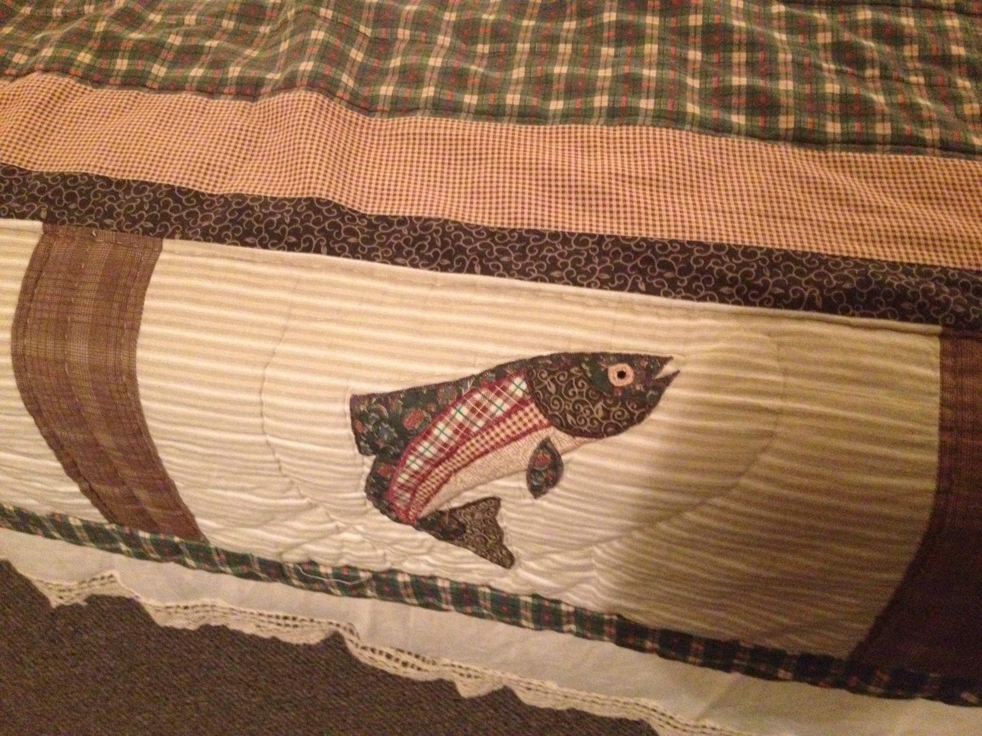 fish bedspread